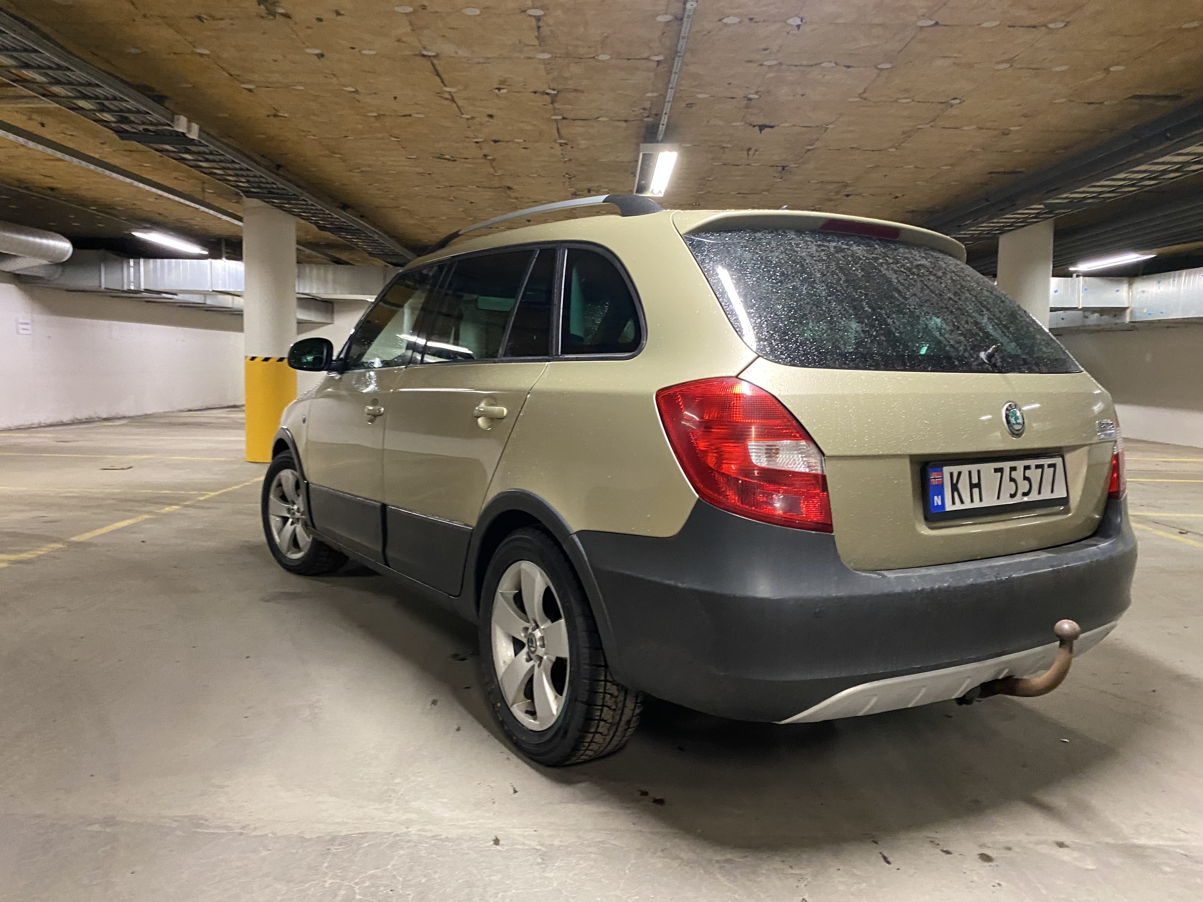 Skoda Fabia med Vinterdekk