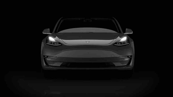 Tesla Model 3 med Vinterdekk