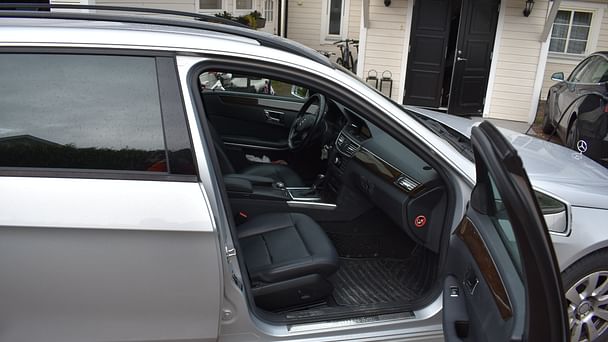 Mercedes Classe E Break med Sykkelstativ