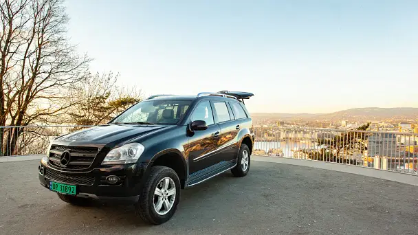 Mercedes Classe GL med GPS