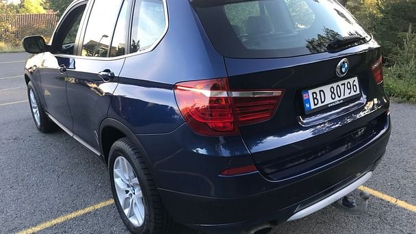 BMW X3 med Vinterdekk