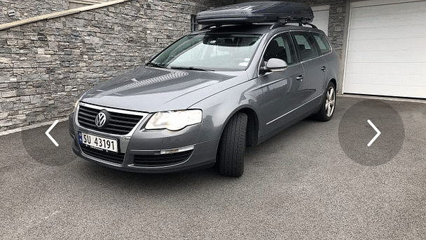 Volkswagen Passat Kombi med Vinterdekk