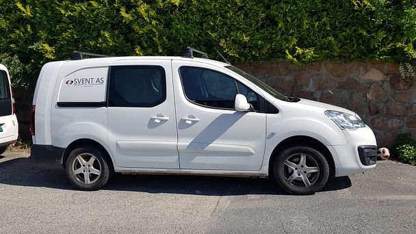 Citroen Berlingo med Vinterdekk