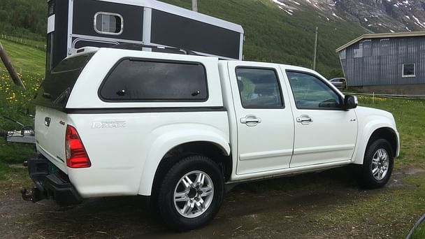 Isuzu D-Max med Vinterdekk