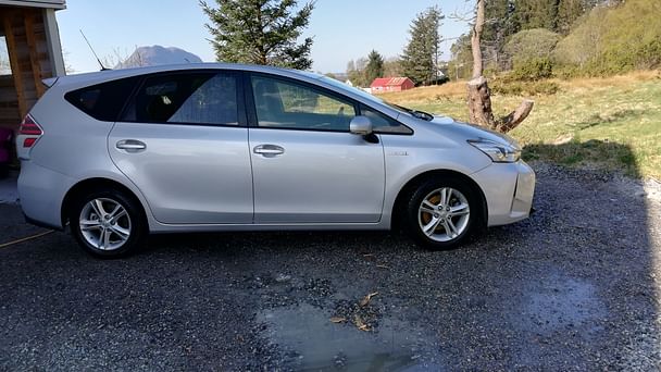 Toyota Prius +, 2015, Blyfri / Elektrisk (hybrid), automatisk, 7 seter