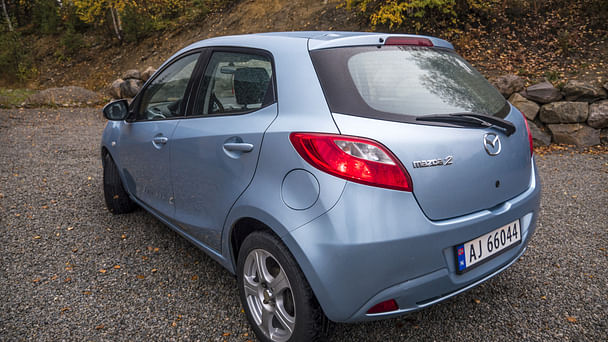 Mazda 2 med Vinterdekk