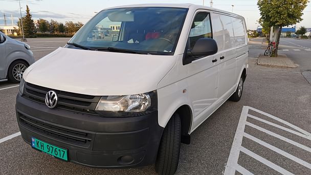 Volkswagen Transporter med Vinterdekk