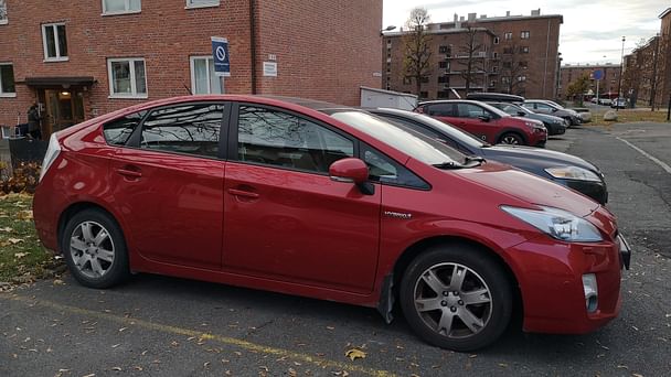 Toyota Prius, 2010, Blyfri / Elektrisk (hybrid), automatisk