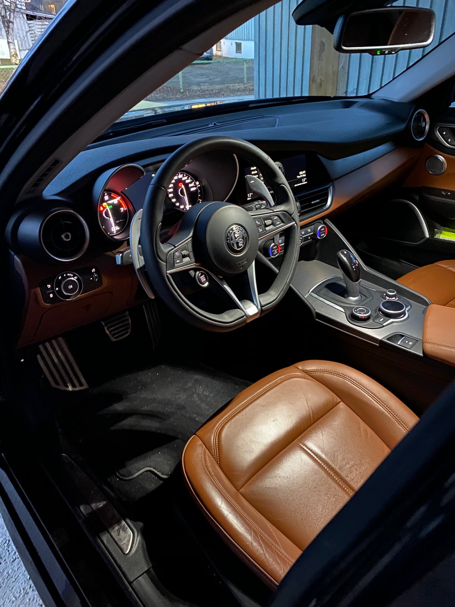 Alfa-Romeo Giulia med GPS