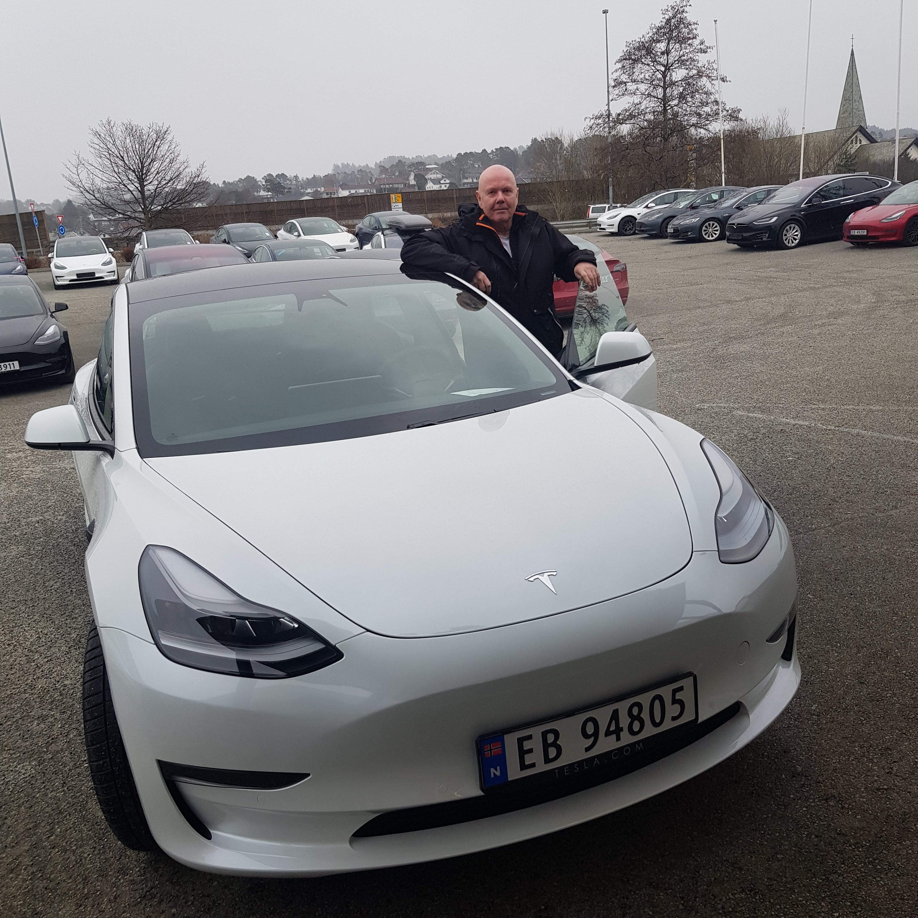 Tesla Model 3, 2021, Elektrisk, automatisk