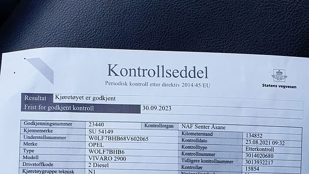 Opel Vivaro 2.0 CDTI