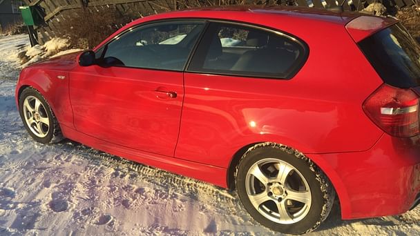 BMW 1-Serie Touring med Vinterdekk