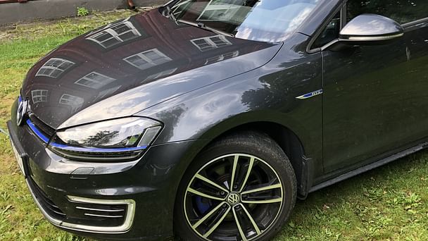 Volkswagen Golf R med Vinterdekk