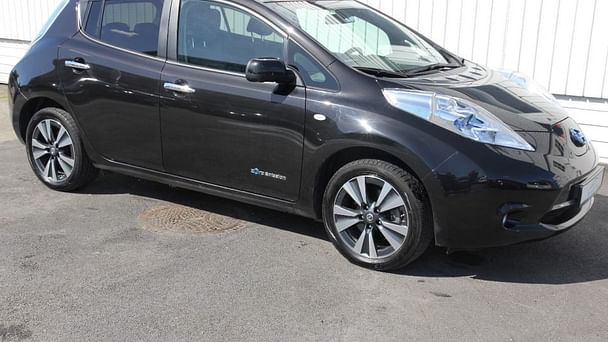 Nissan Leaf med GPS