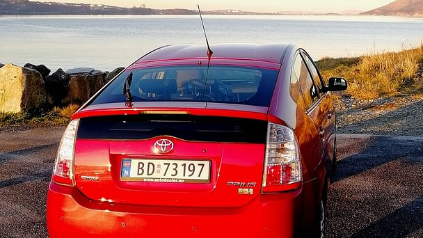 Toyota Prius med GPS