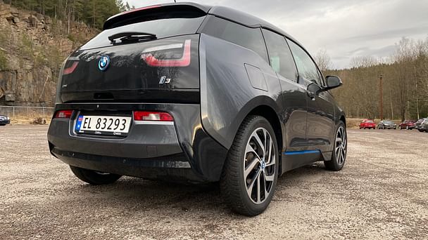 BMW i3 med Vinterdekk