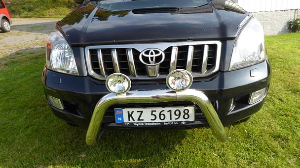 Toyota Land Cruiser med GPS