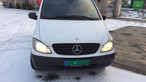 Mercedes Vito med Vinterdekk