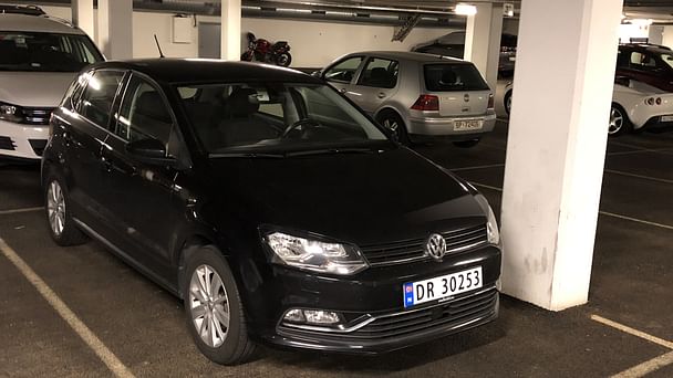 Volkswagen Polo med Vinterdekk