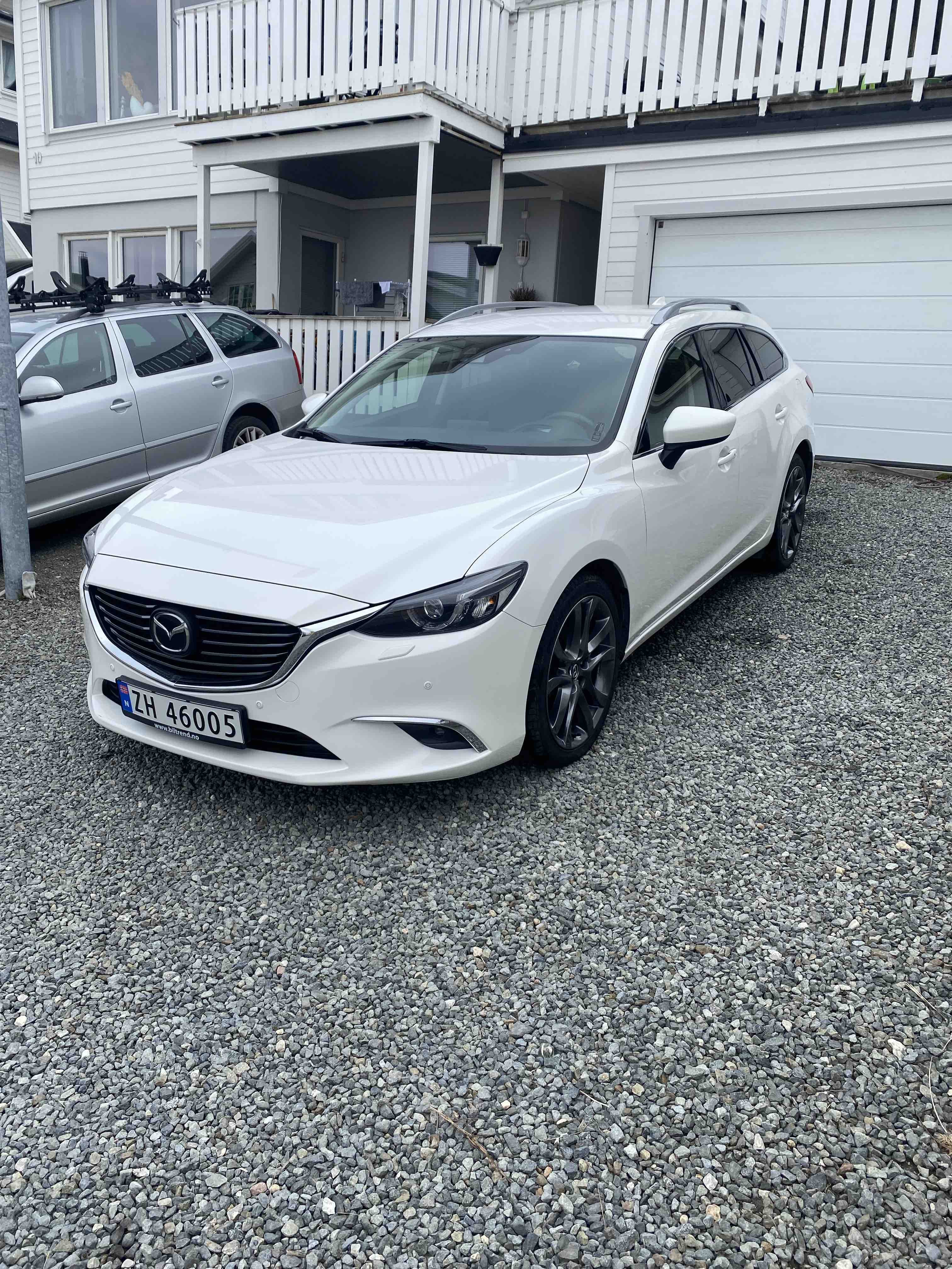 Mazda 6 2.2 diesel, 175HK, stasjonsvogn met GPS
