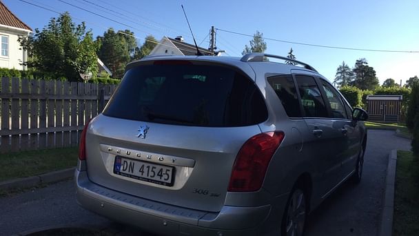 Peugeot 308 med Vinterdekk