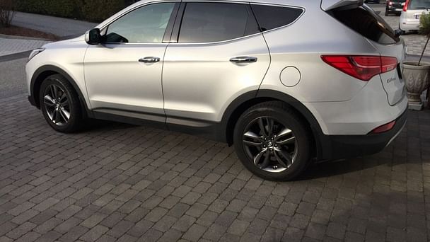 Hyundai Santa Fe med GPS