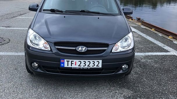 Hyundai Getz med Vinterdekk