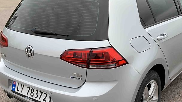 Volkswagen Golf med Vinterdekk
