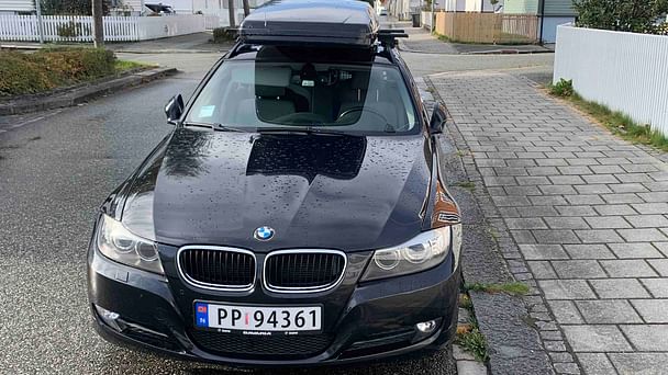 BMW 3-Serie med Vinterdekk