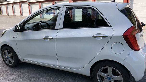Kia Picanto med Vinterdekk
