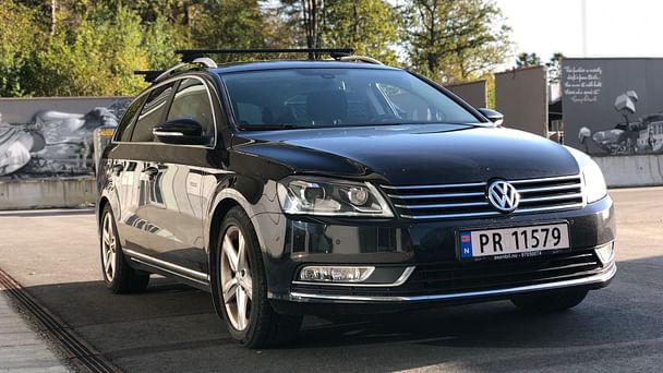Volkswagen Passat Kombi med Vinterdekk