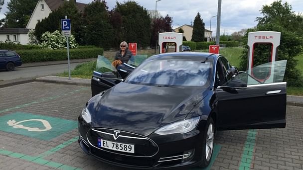 Tesla Model S 90D, 2015, Elektrisk, automatisk