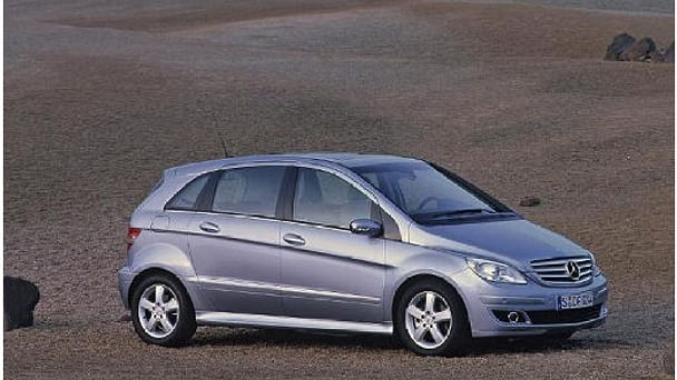 Mercedes Classe B med Vinterdekk