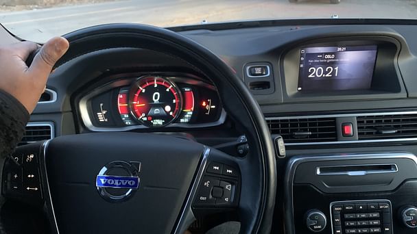 Volvo V70 med Vinterdekk