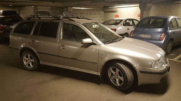 Skoda Octavia Combi med Lydinngang