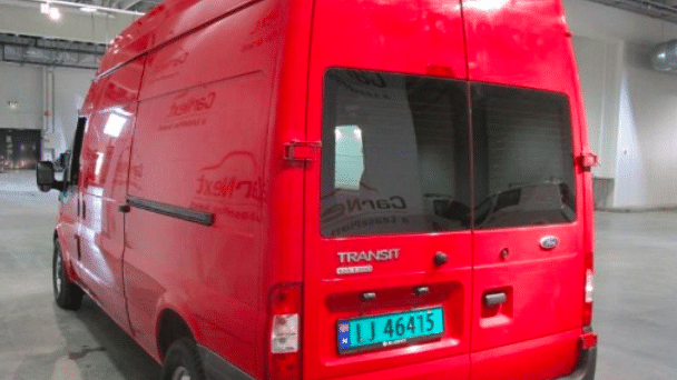 Ford Transit Connect med Vinterdekk