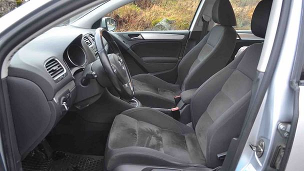 Volkswagen Golf R med Vinterdekk