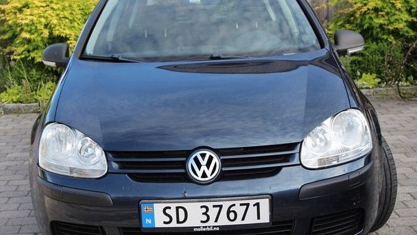 Volkswagen Golf med Vinterdekk