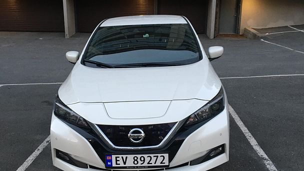 Nissan Leaf med GPS