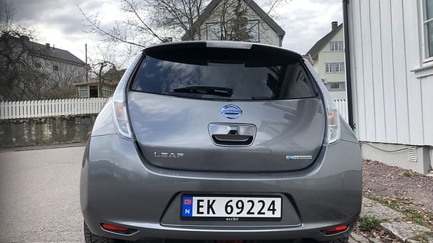Nissan Leaf med GPS
