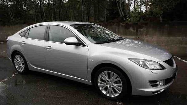 Mazda 6 med Sykkelstativ