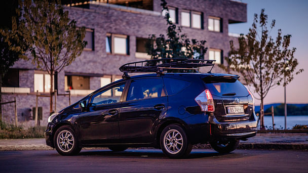 Toyota Prius med GPS