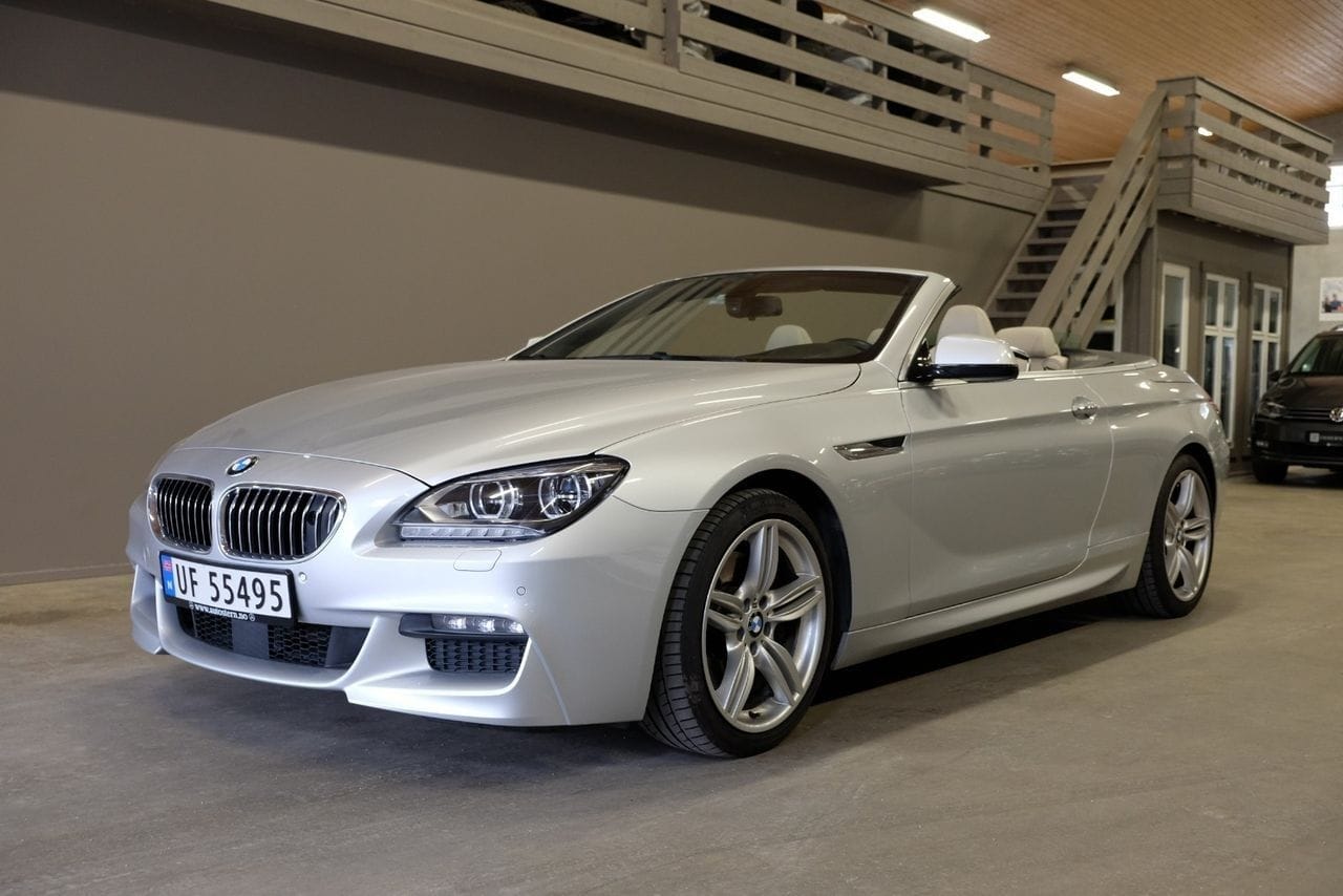 BMW 6-Serie 640d xDrive Cabriolet 3.0 Diesel  X Drive med Aircondition