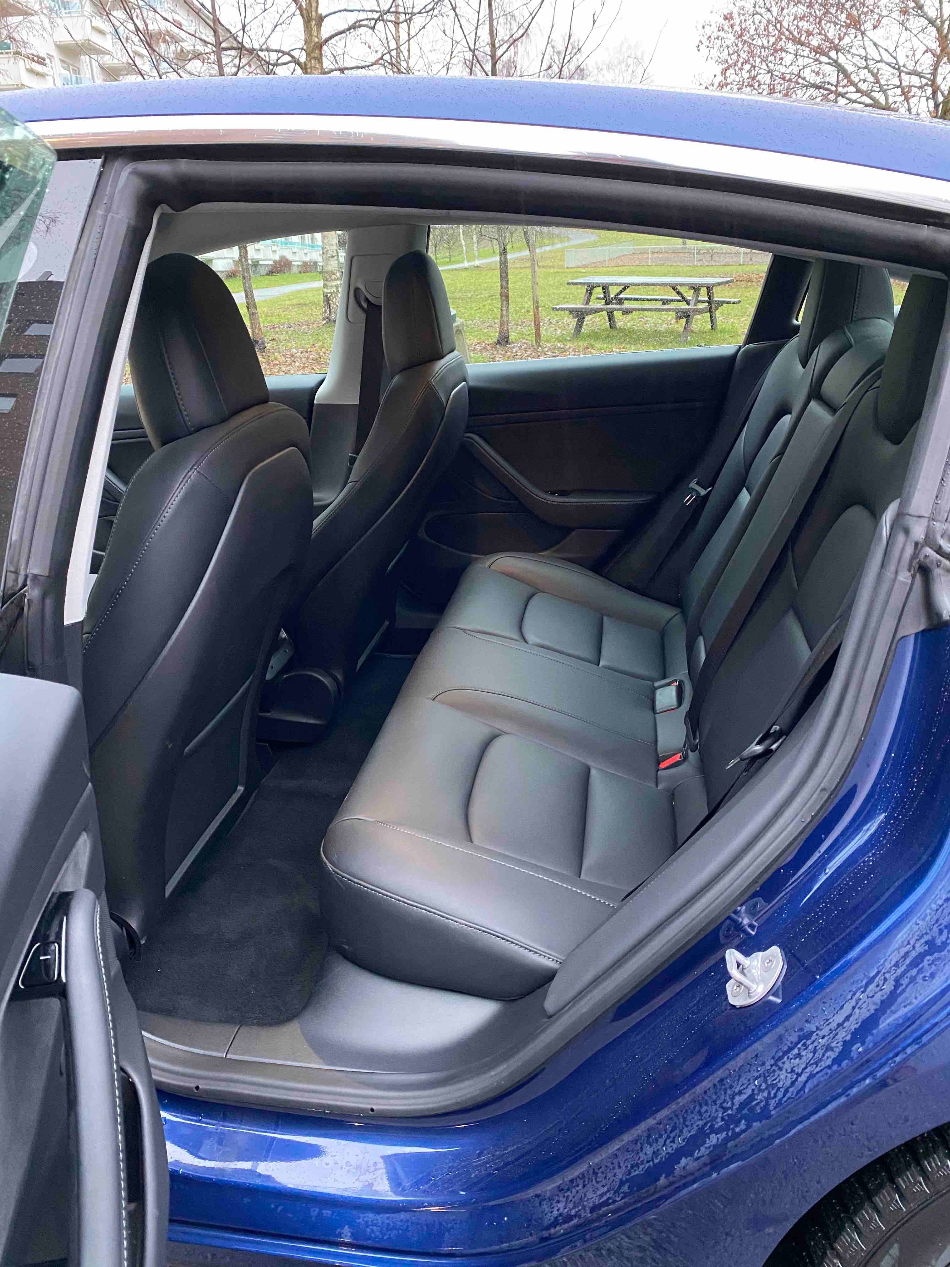 Tesla Model 3 med Cruisekontroll