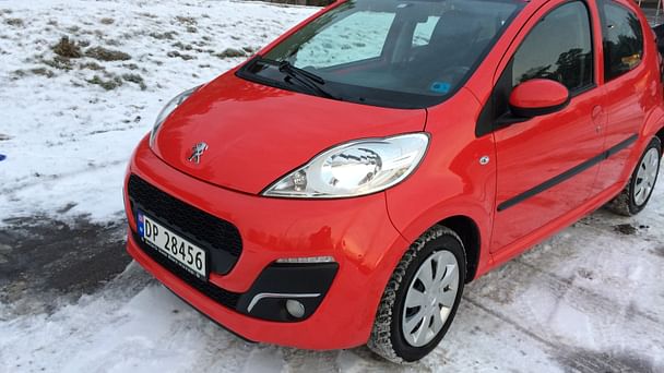 Peugeot 107, 2013, Bensin