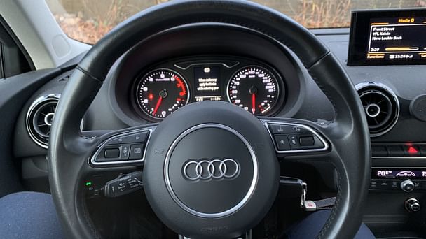 Audi A3 Sportback med Lydinngang