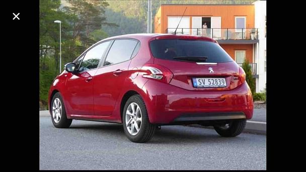 Peugeot 208 med GPS