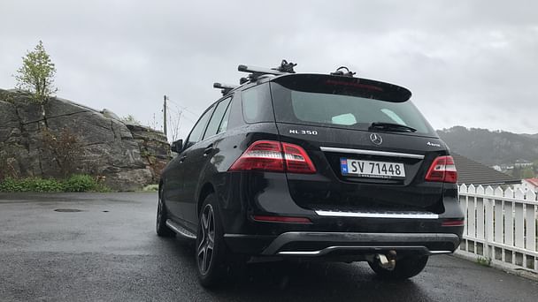 Mercedes M-Klasse med GPS