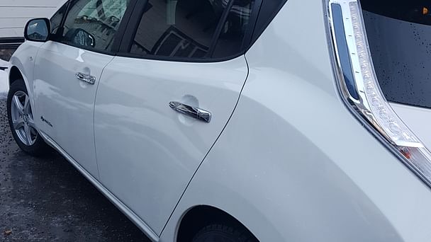 Nissan Leaf med Lydinngang