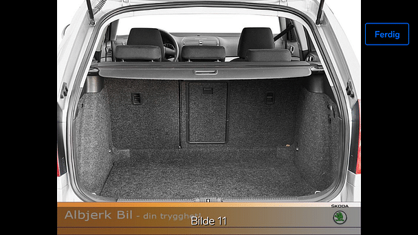Skoda Octavia Combi med Lydinngang
